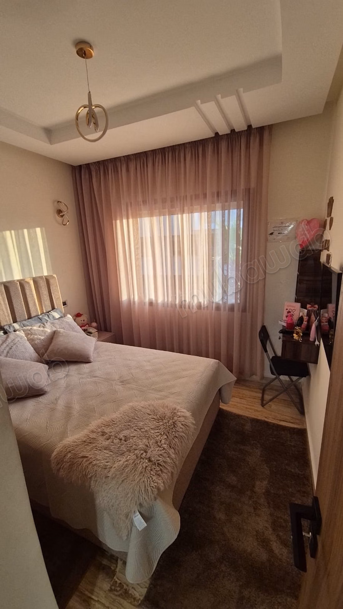 Louez cet appartement à Sidi Moumen. Surface de 74 m². Bien meublé
