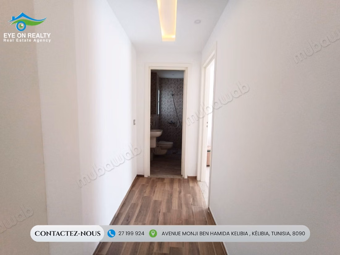 Furnished S2 apartment for rent in Kélibia