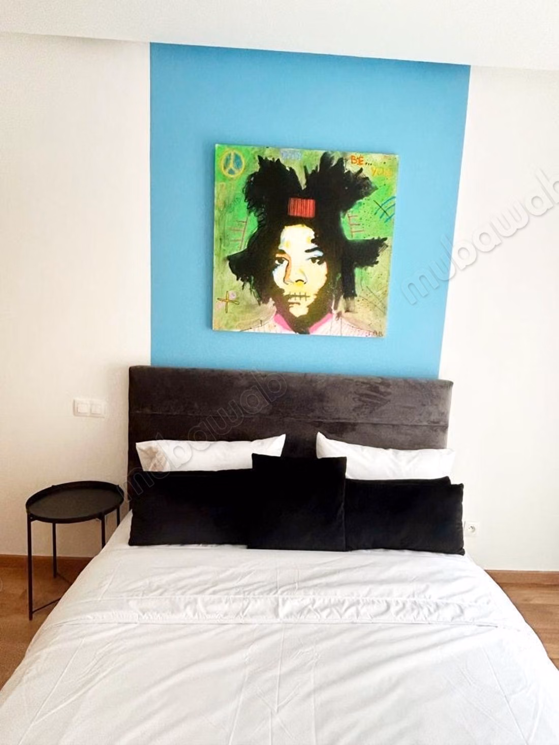 Appartement te huur in Palmier. 2 aangename kamers. Satellietschotel, beveiligde residentie