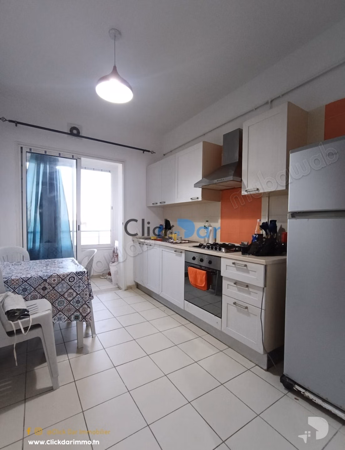 Appartement S2 nabeul piscine et abri voiture