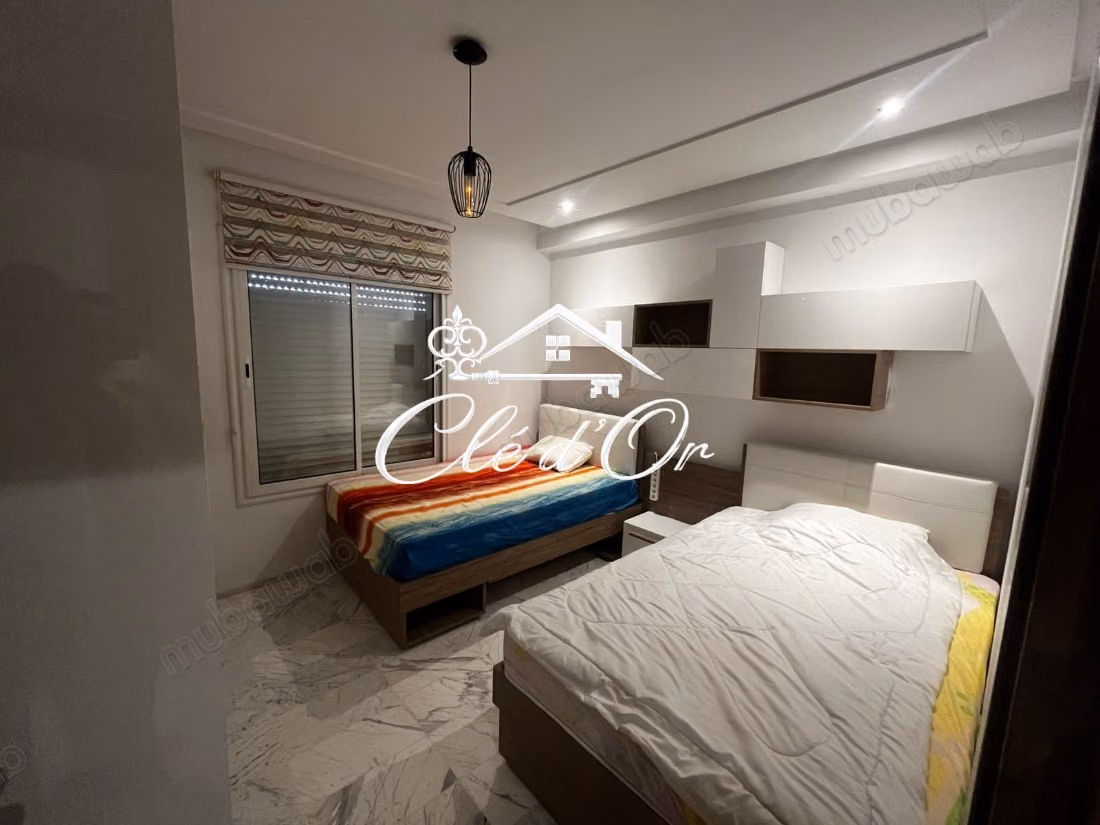 Appartement s2 meublé aux jardins de carthage