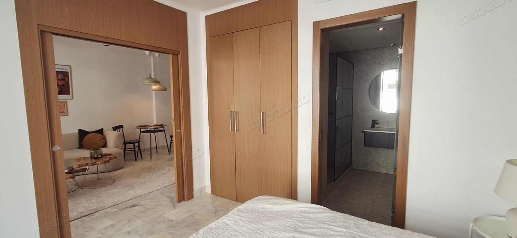 Palmier hoogwaardig gemeubileerd studio met balkon