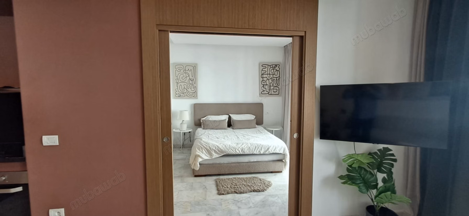 Palmier hoogwaardig gemeubileerd studio met balkon