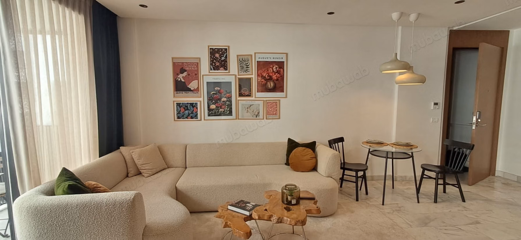 Palmier hoogwaardig gemeubileerd studio met balkon