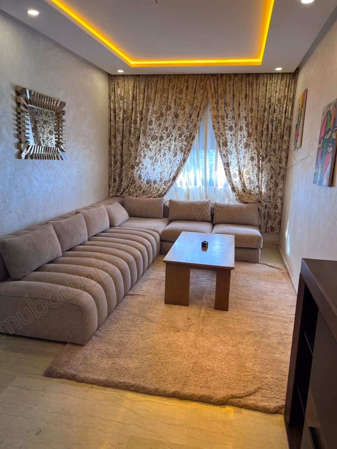 Superb apartment for rent in Aïn Sebaâ. 4 comfortable rooms
