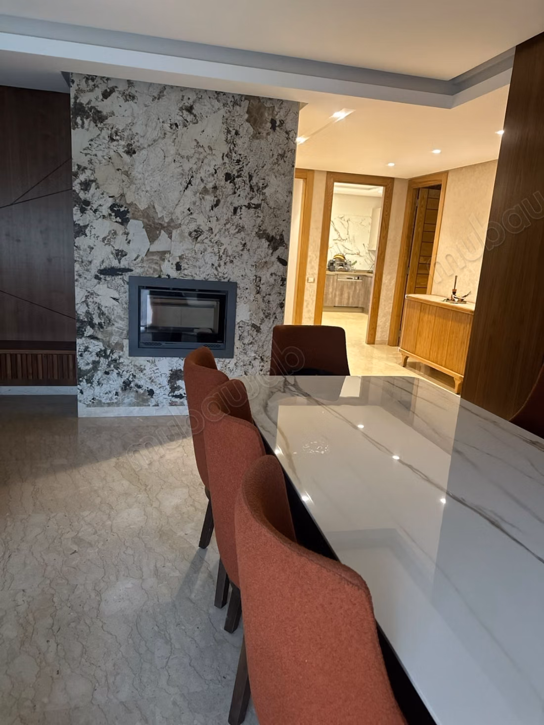 Appartement meublé 4 chambres – ville verte bouskoura