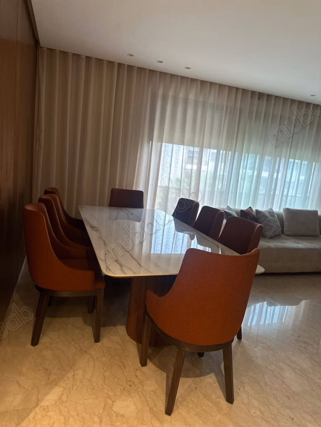 Appartement meublé 4 chambres – ville verte bouskoura