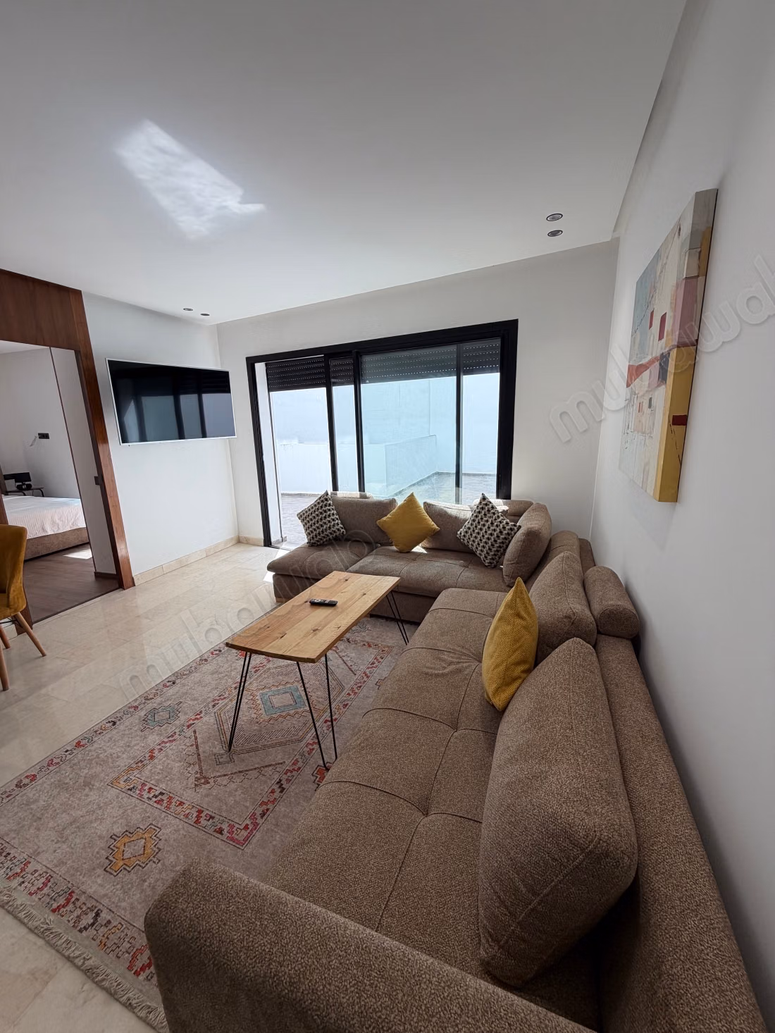 Alquiler de un apartamento en Anfa. 1 hermosa habitación. Bien amueblado