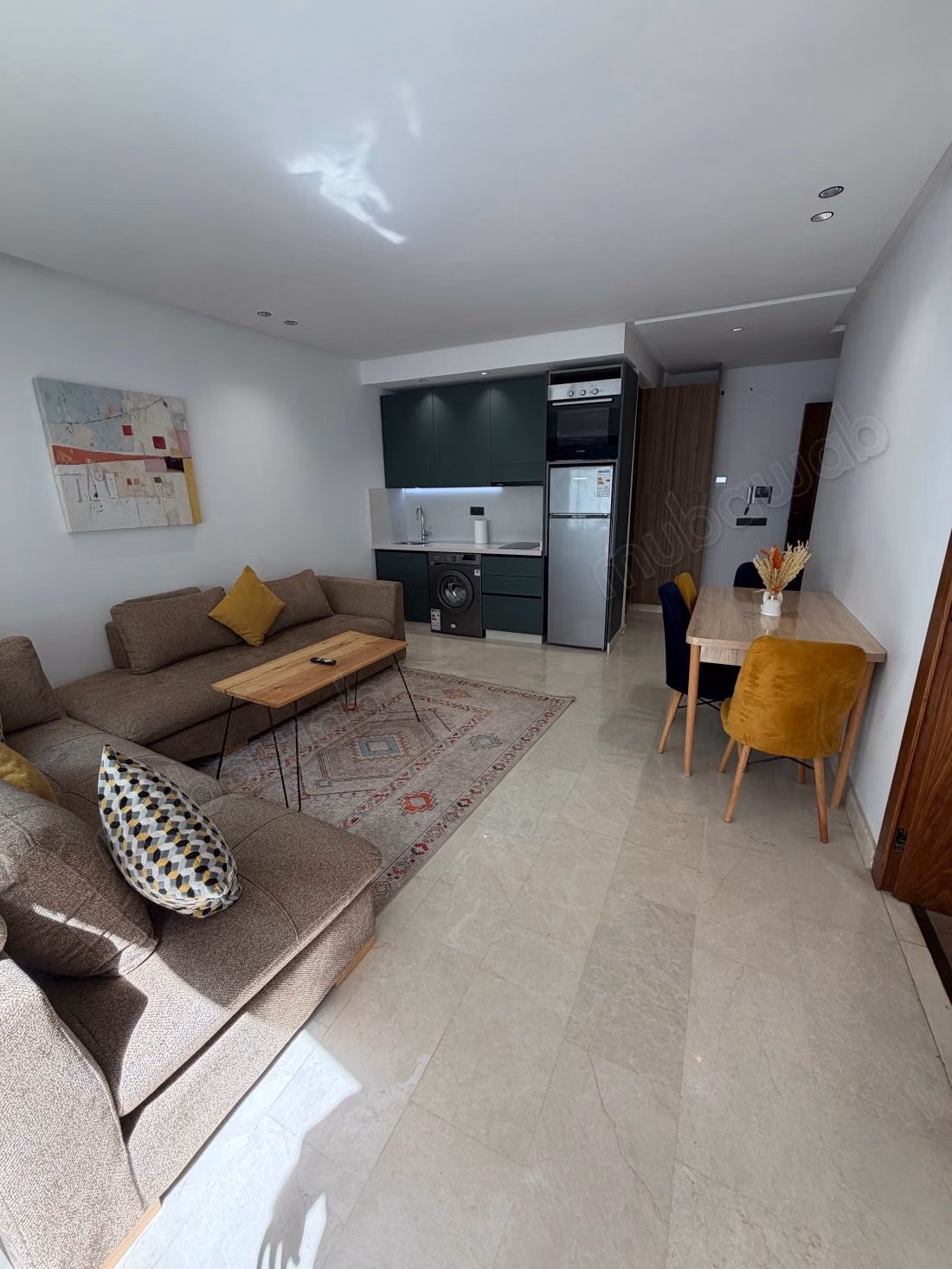 Alquiler de un apartamento en Anfa. 1 hermosa habitación. Bien amueblado