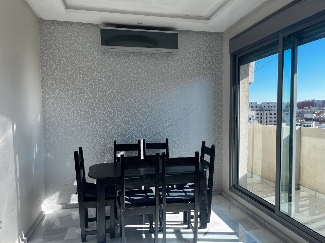 Gemeubileerd appartement te huur in Jirari Tanger 2 slaapkamers