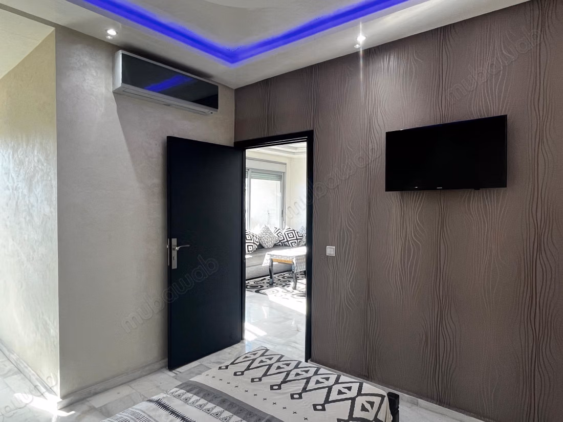 Gemeubileerd appartement te huur in Jirari Tanger 2 slaapkamers