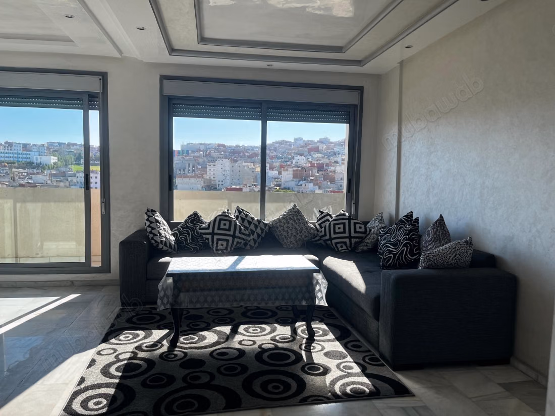 Gemeubileerd appartement te huur in Jirari Tanger 2 slaapkamers