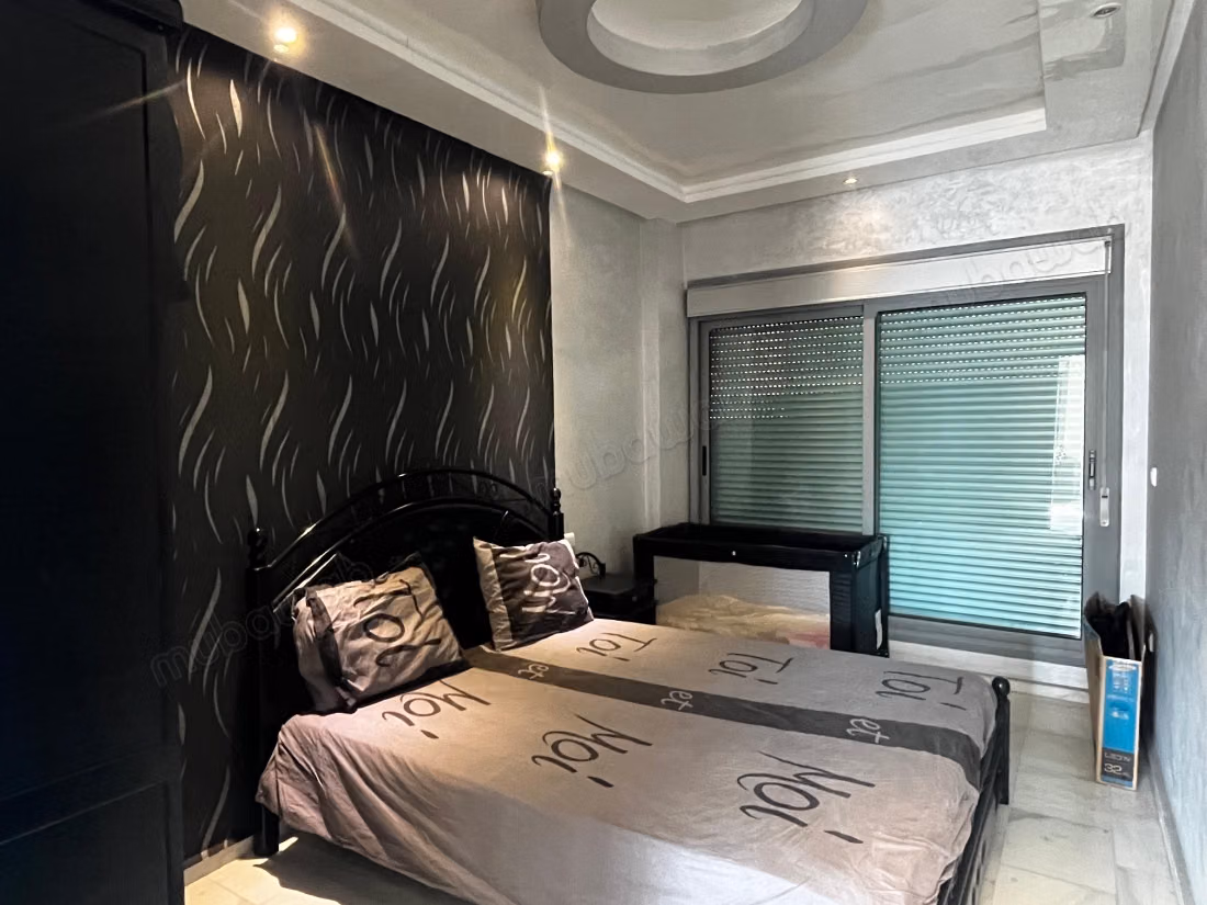 Gemeubileerd appartement te huur in Jirari Tanger 2 slaapkamers
