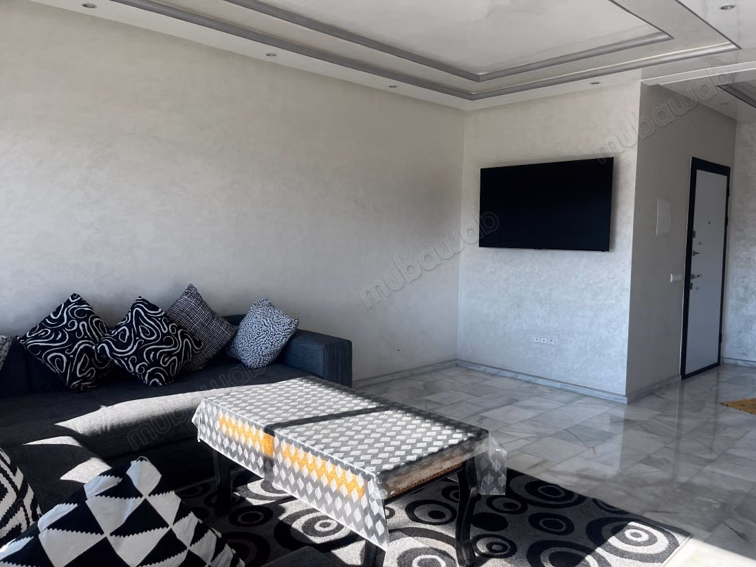 Gemeubileerd appartement te huur in Jirari Tanger 2 slaapkamers