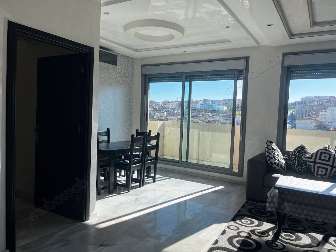 Gemeubileerd appartement te huur in Jirari Tanger 2 slaapkamers