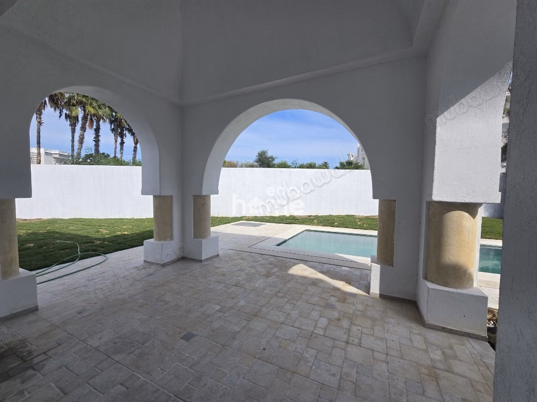 Villa de luxe avec piscine à Hammamet Nord côté plage