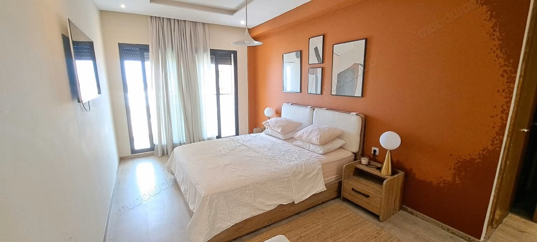 Appartement a la location meublé avec gout 
3ch oasis