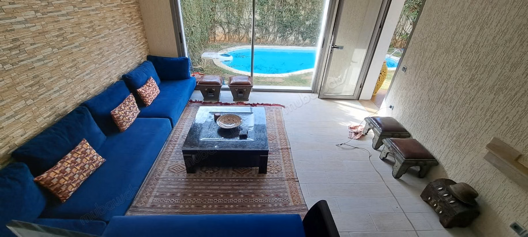 Belle villa avec piscine meublé a louer