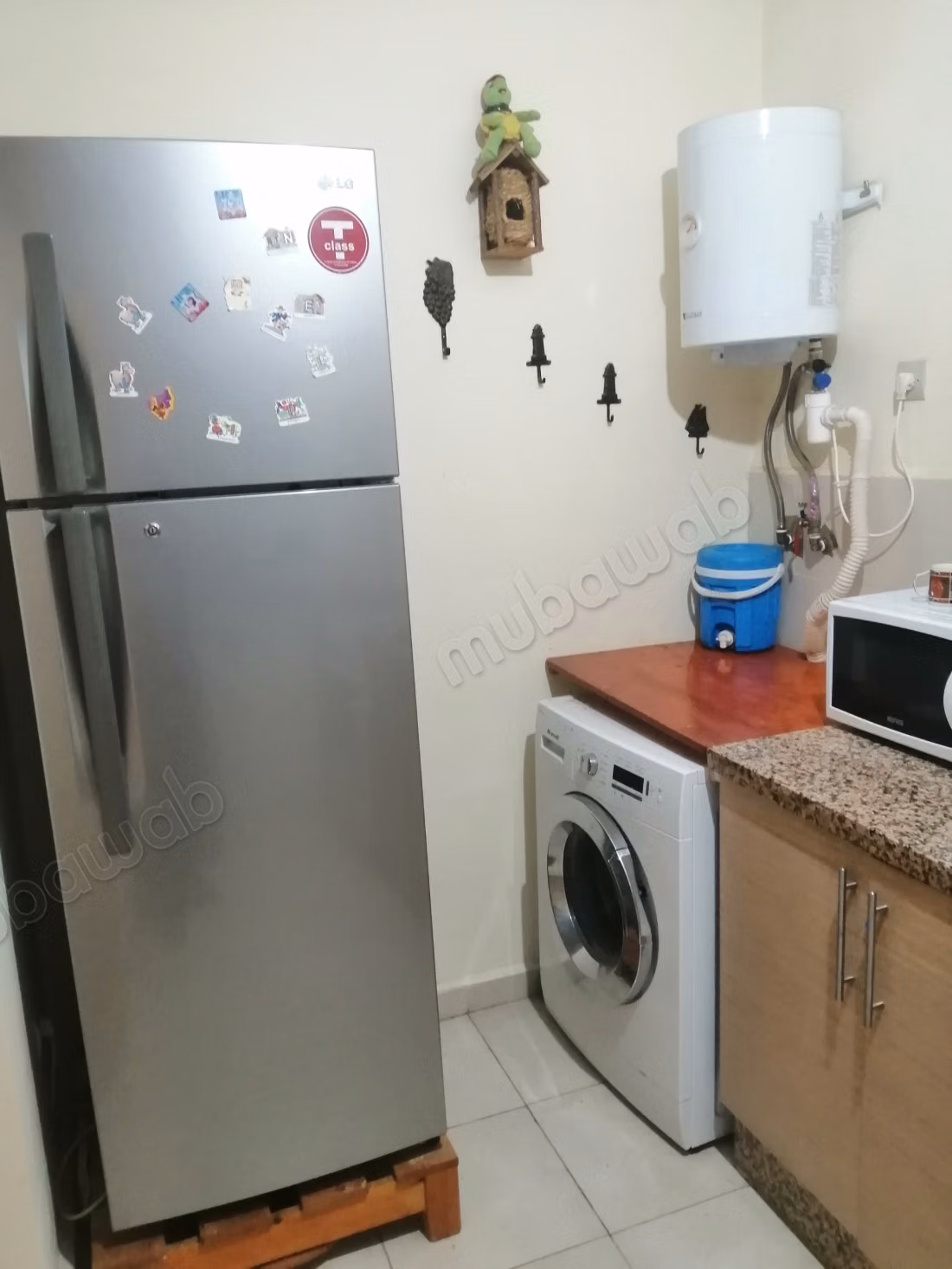 Superbe appartement à louer à Andalous. 
Superficie 65 m². 
Meublé