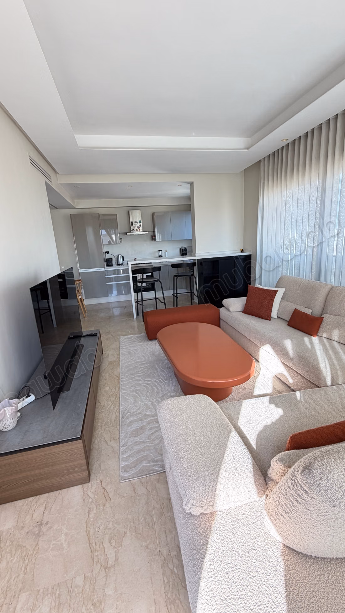 Beautiful apartment on the oasis, very sunny and without overlooking