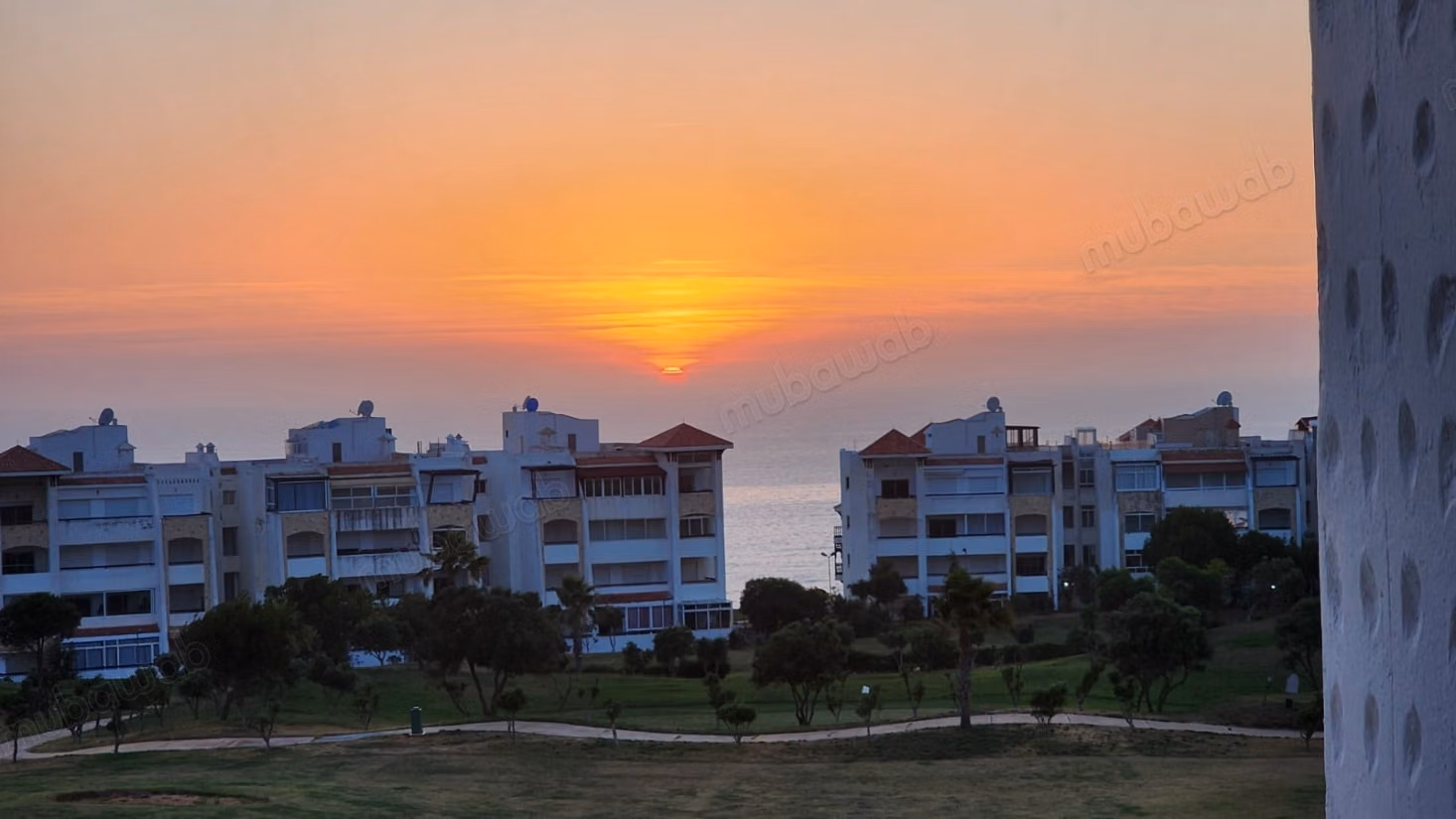 Apartamento de lujo en venta en Asilah Marina Golf, vista panorámica del mar y del golf
