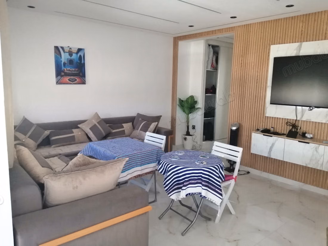 Appartement à louer à Martil. 2 chambres. Meublé