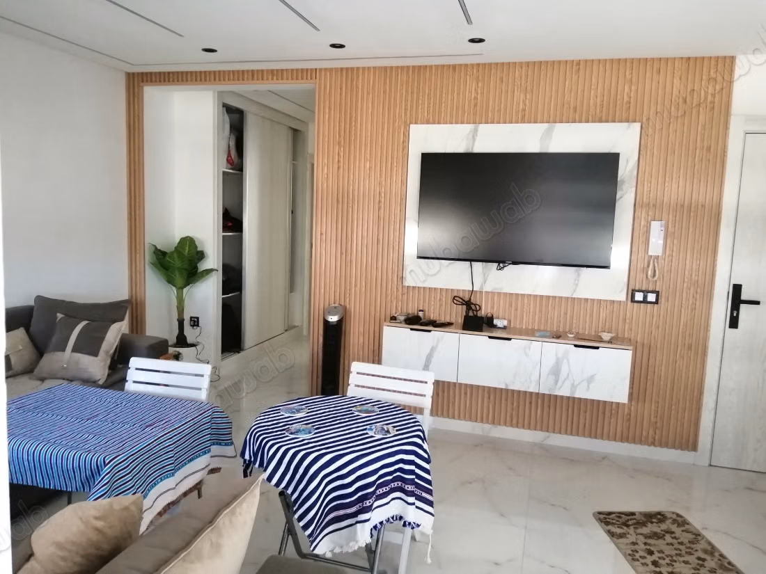 Appartement à louer à Martil. 2 chambres. Meublé