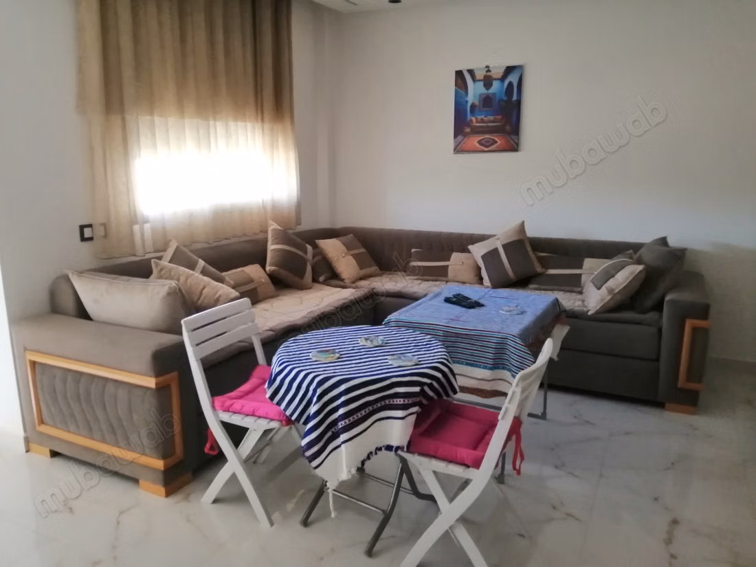 Appartement à louer à Martil. 2 chambres. Meublé
