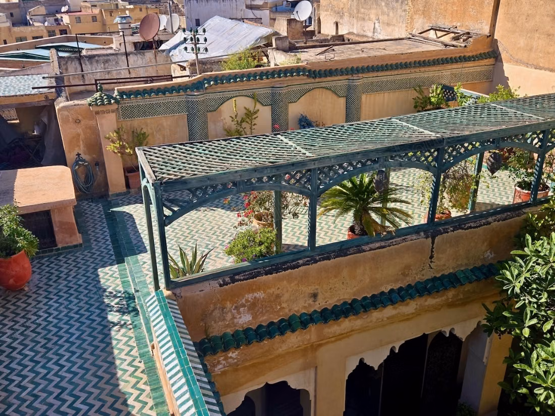 Charming riad with large landscaped patio