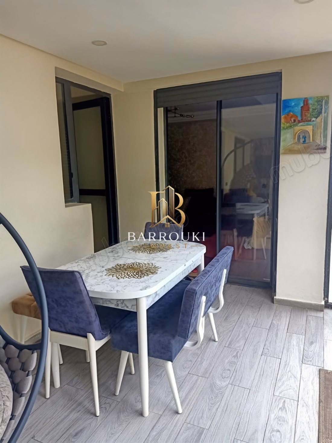 Appartamento al piano terra con piscina privata e giardino in affitto - Dar Bouazza