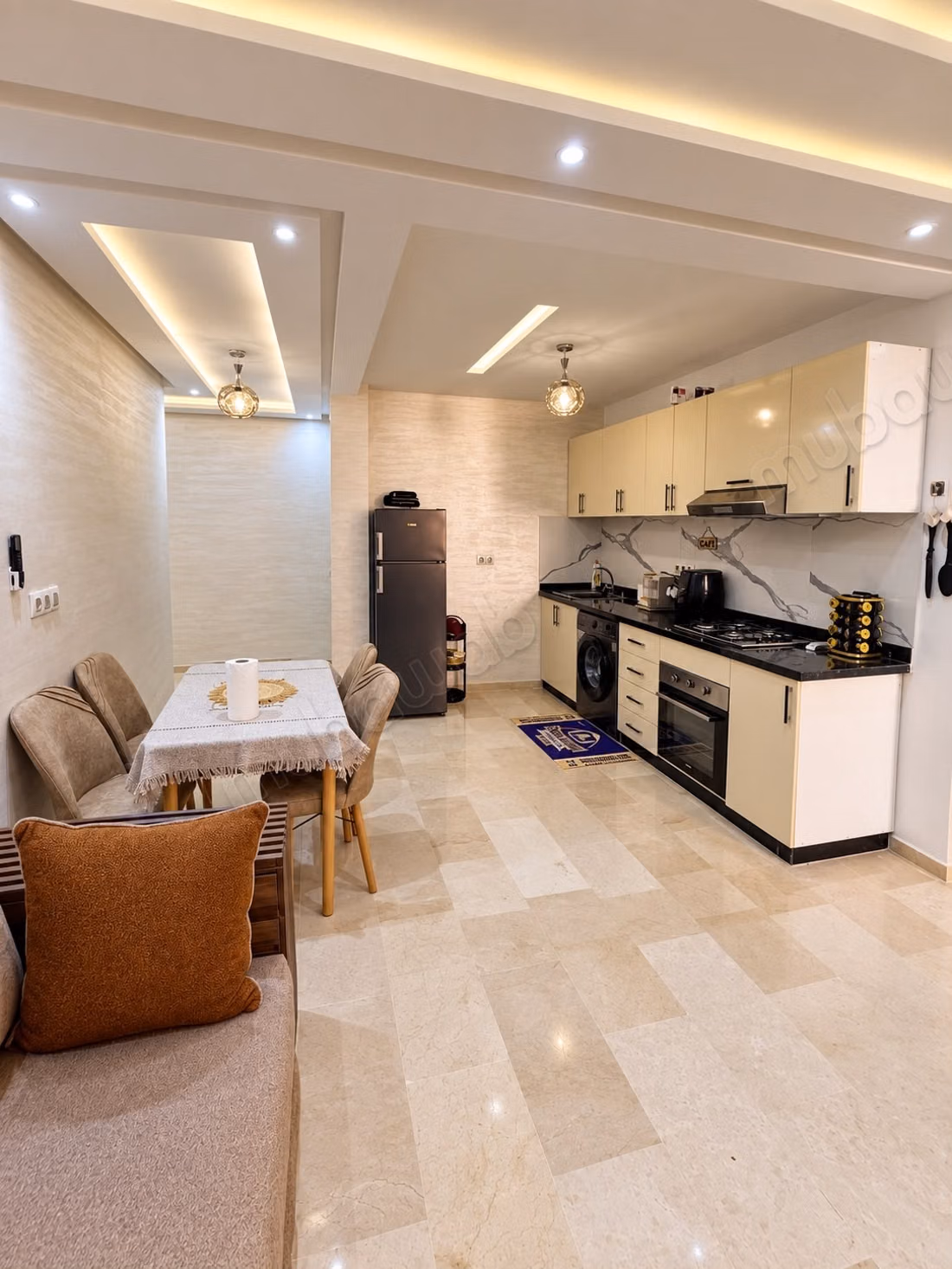 Bel Appartement meublé à louer à Guéliz