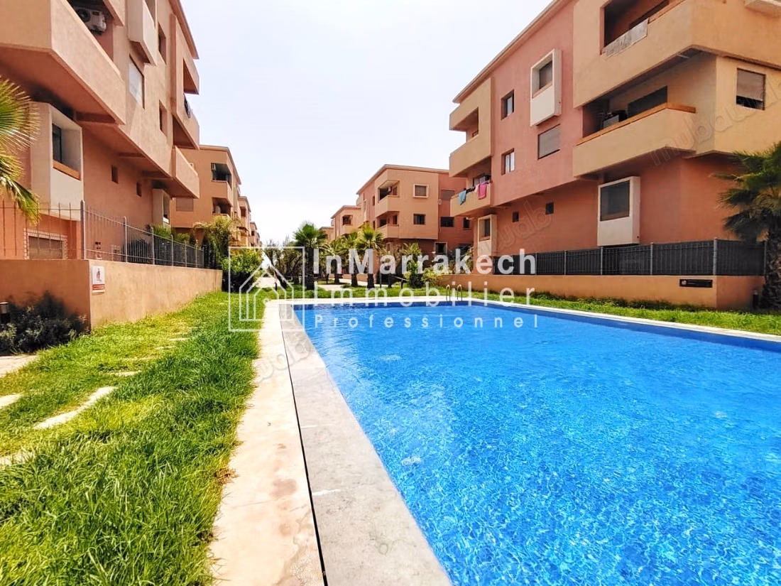 Magnifique duplex à louer – targa, marrakech