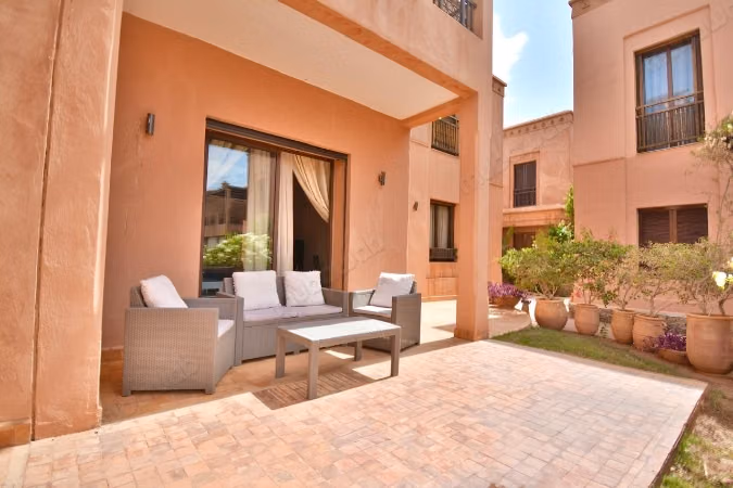 Very nice apartment for rent on Route de l'Ourika. 2 comfortable bedrooms. Well furnished