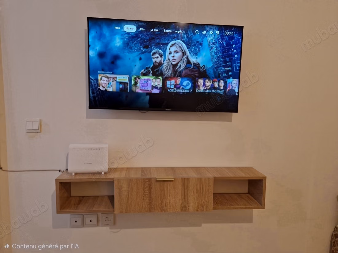 Location journalière à Oujda Appartement meublé, 250 DH/nuit