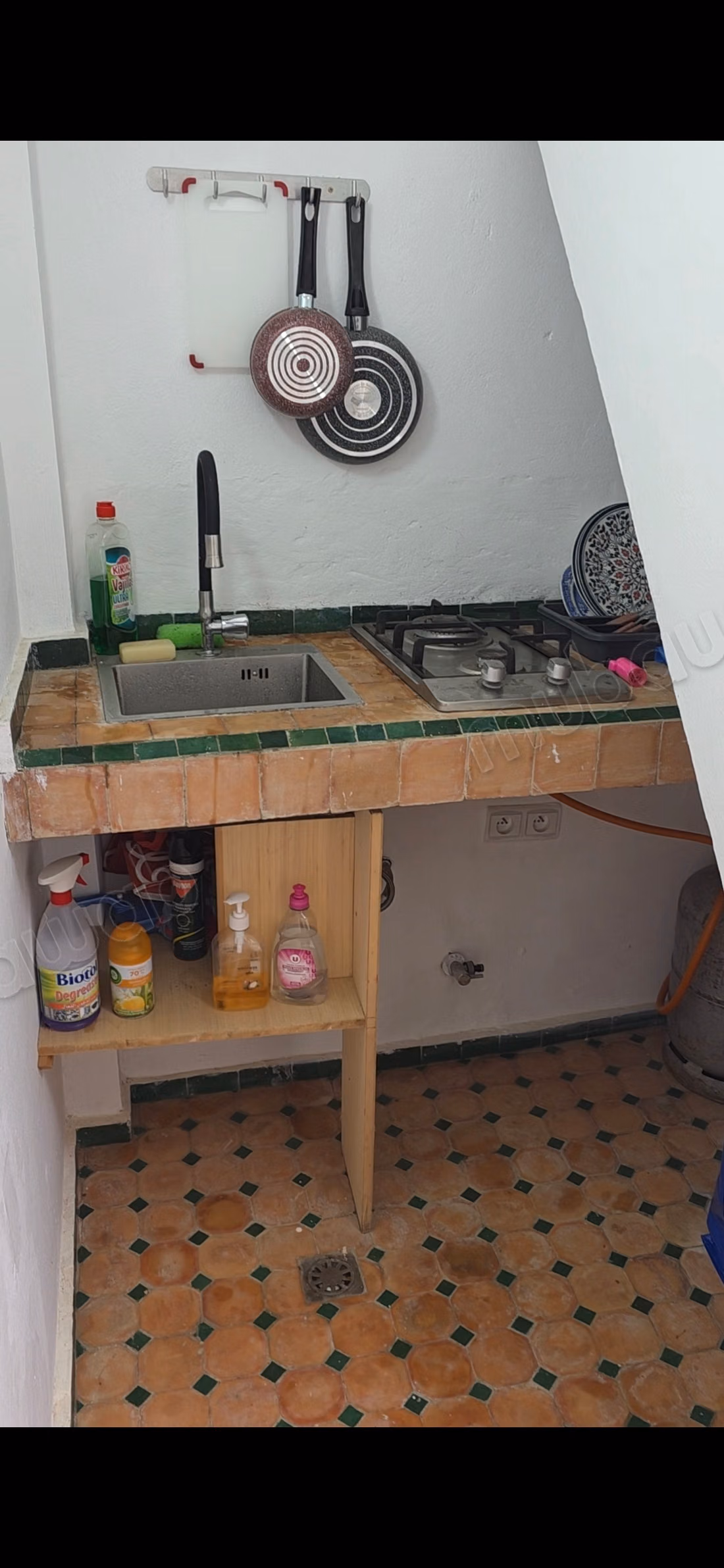 Gemeubileerde studio 28m²  17m² terrassen Oudayas