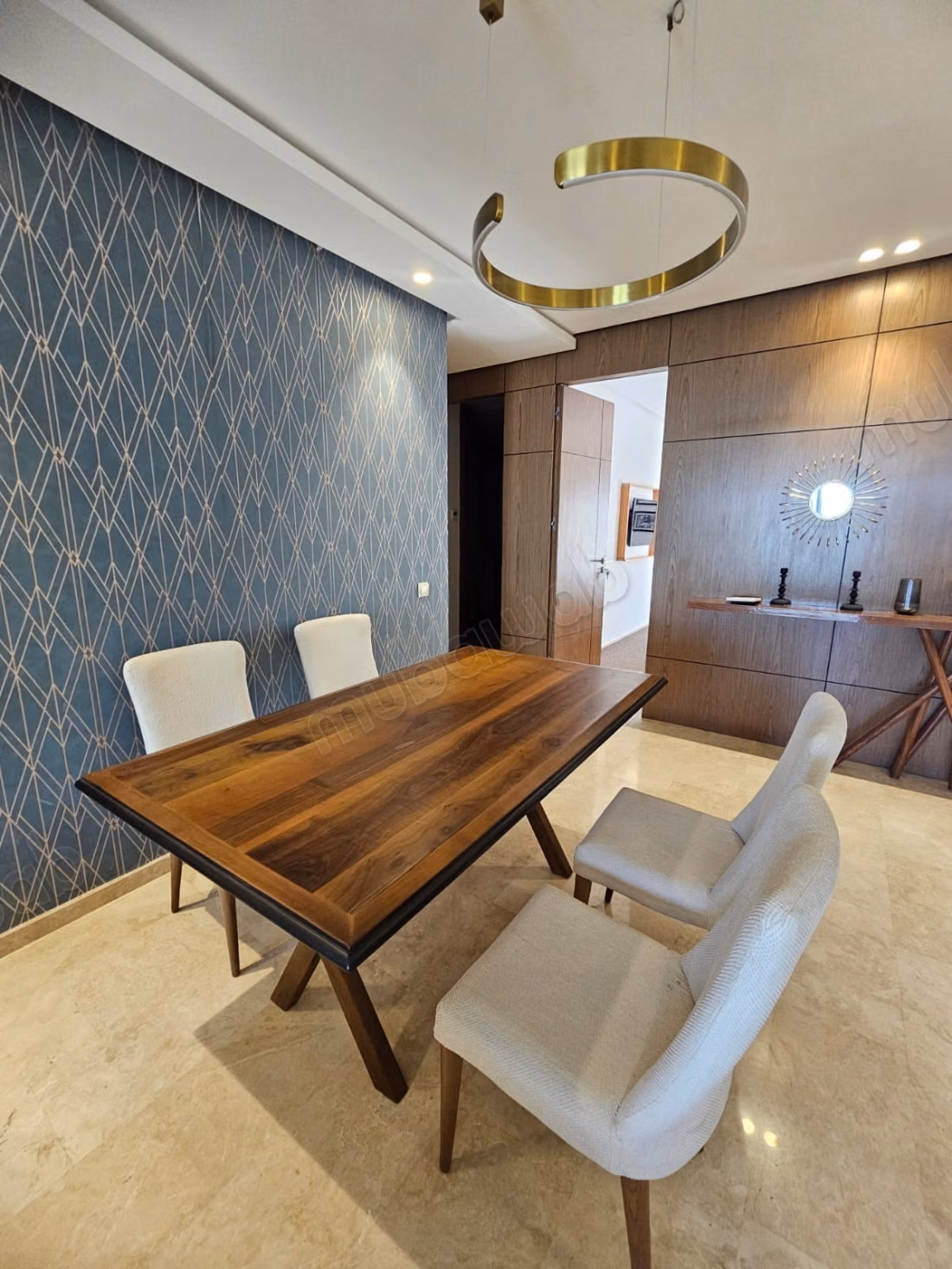 Appartement meublé de 3 chambres à louer – Ferme Bretonne, Casablanca