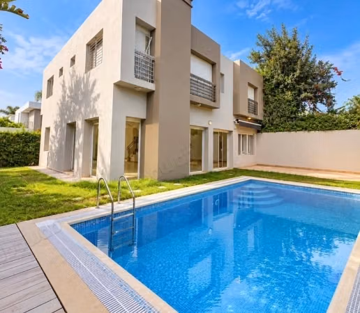 Superba villa vuota in affitto a Ain Diab