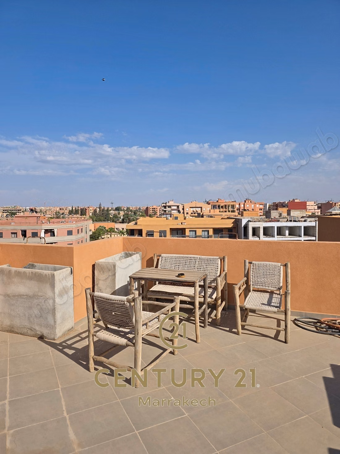 Furnished luxury apartment with Atlas view & Rooftop