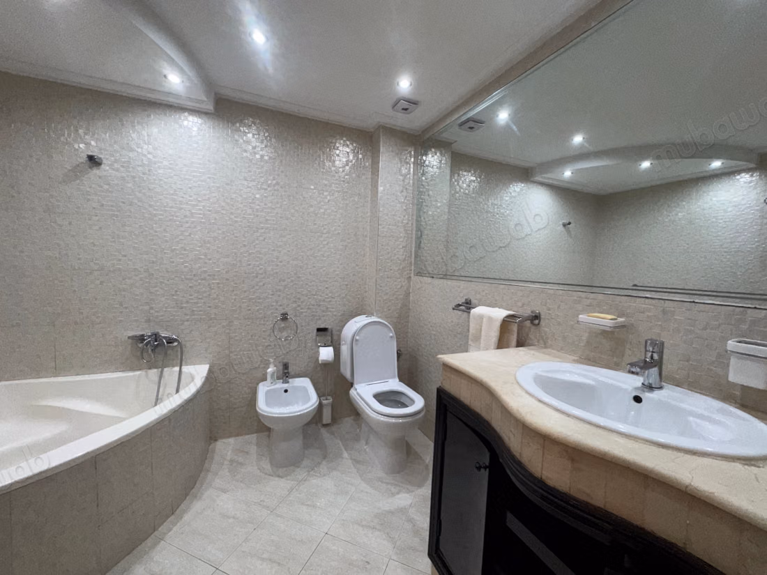Appartement 3 chambres meuble a louer 
blvd ghandi