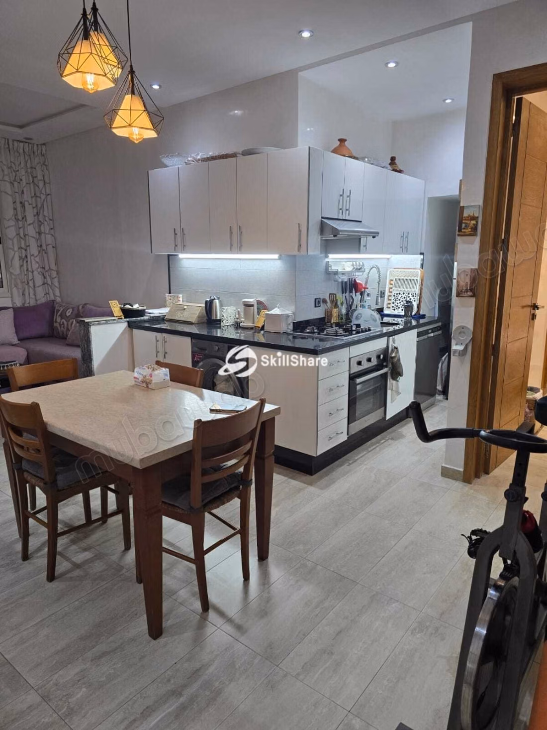 Gemeubileerde en uitgeruste studio van 50 m² te huur CIL