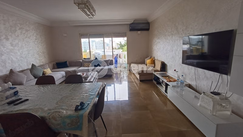 Apartamento en alquiler 118 m², 3 habitaciones Bourgogne Est Casablanca