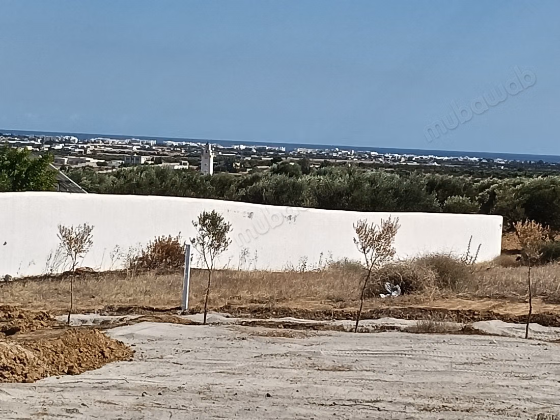 Terrain vue mer