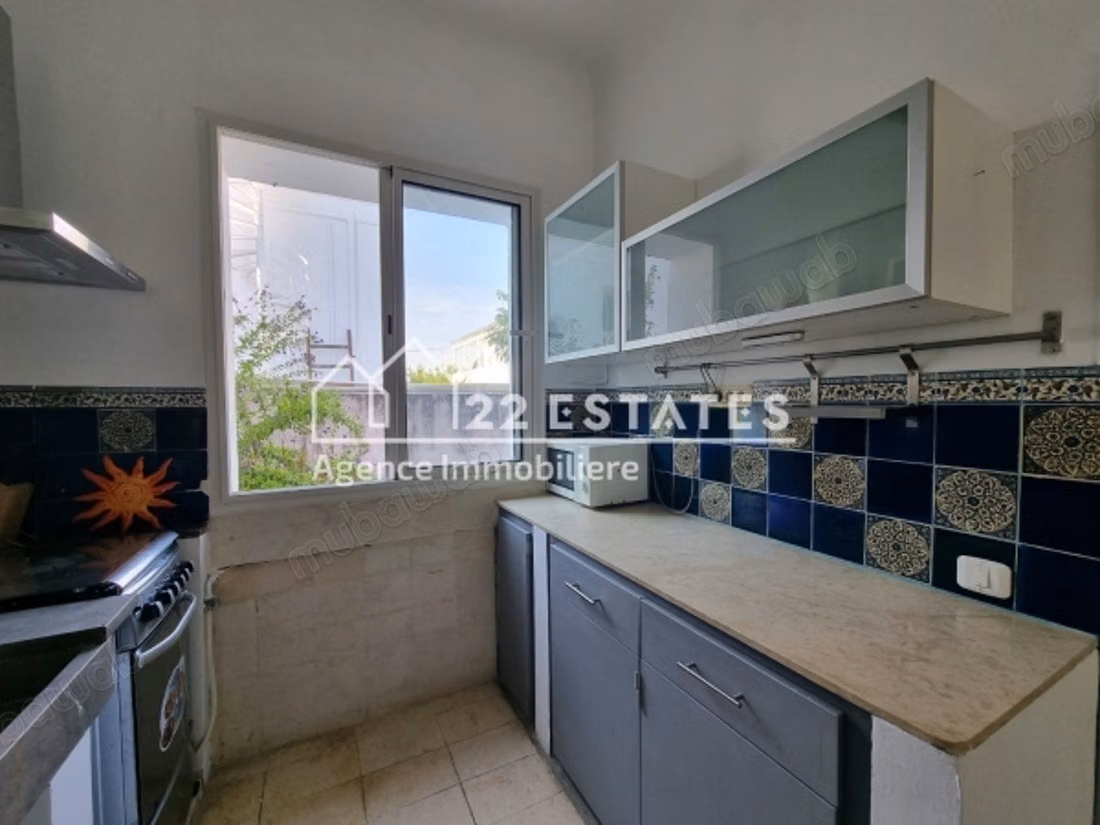 Appartamento S2 arredato in villa a Cartagine