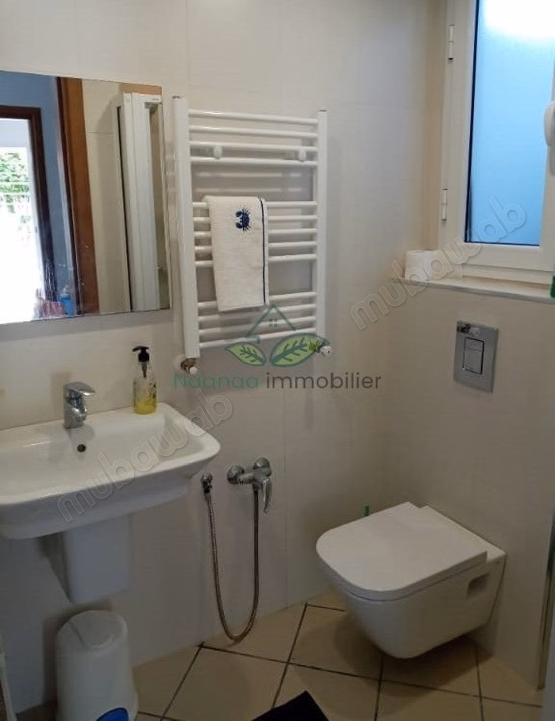 Location Annuelle Un Appartement RDC Hammamet