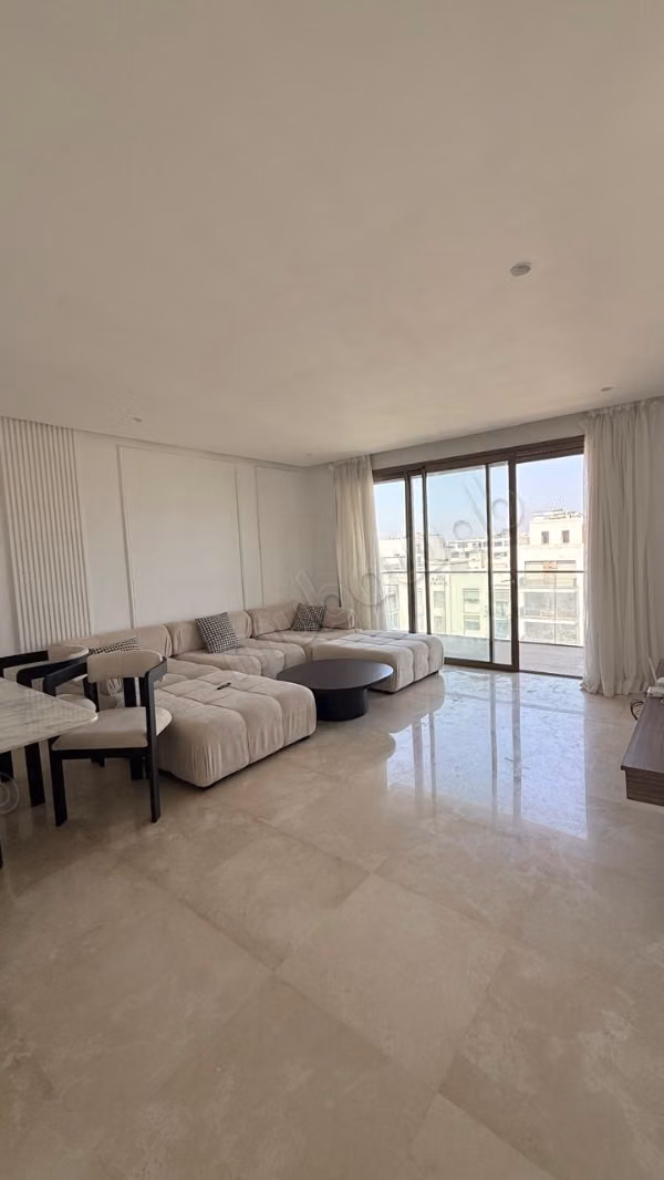 Gemeubileerd appartement TE HUUR in Souissi RABAT