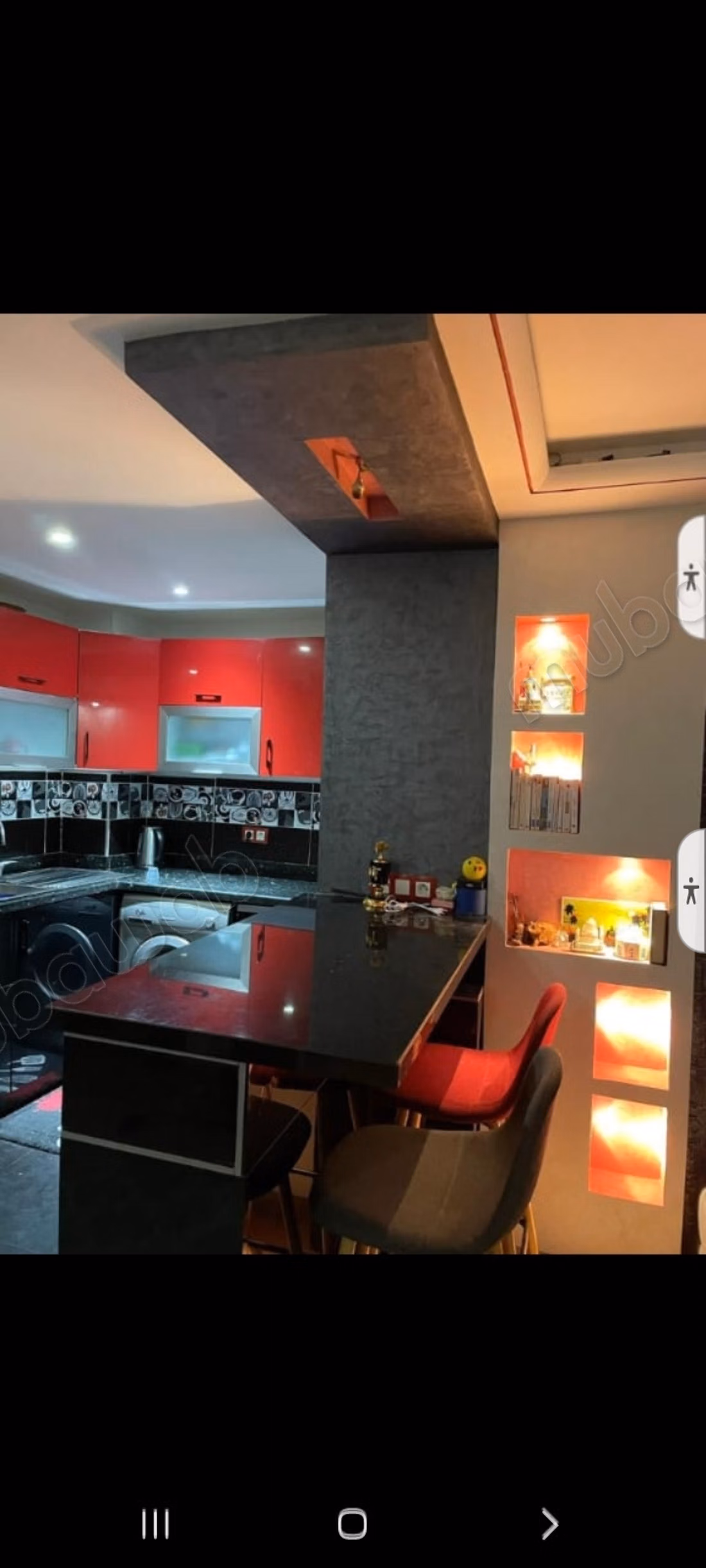 Maravilloso apartamento en alquiler en el barrio Hasni. 2 habitaciones maravillosas. Amueblado