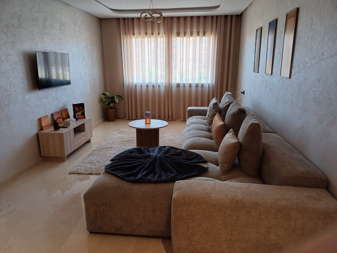 Appartement en location à Guéliz. Surface de 90 m². Meublé