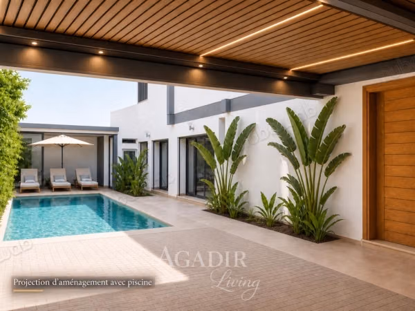 Moderne Villa Te Koop in Cité Suisse Agadir