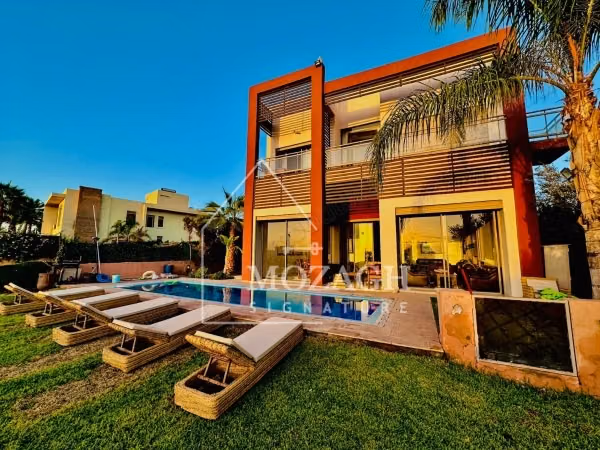 Superbe villa 6 chambres– Argan Golf Resort