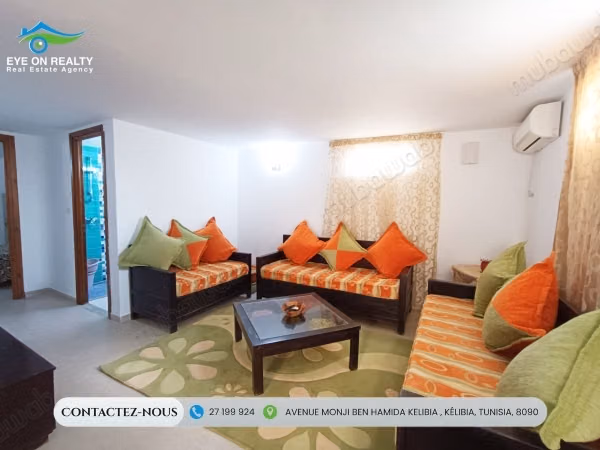 Furnished S1 Apartment on the Ground Floor